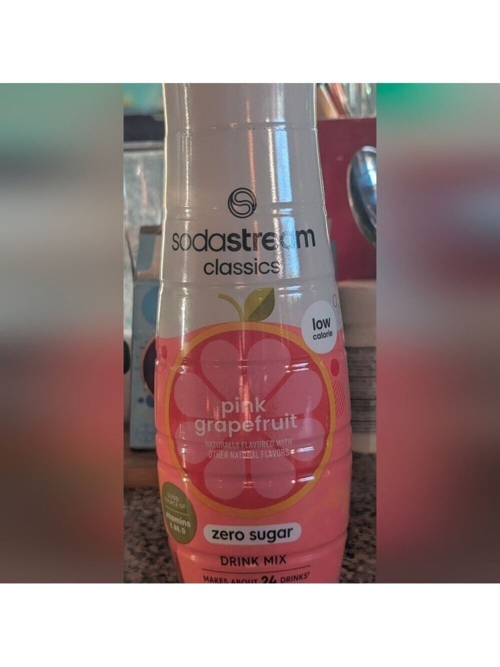 SodaStream Classics Pink Grapefruit Drink Mix